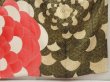 Photo7: 5423T11z1080 Vintage Japanese Kimono Silk FURISODE Flower Red (7)