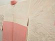 Photo7: 5423T01z710 Vintage Japanese Kimono Silk HAORI Plum blossom Pink (7)