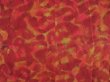 Photo3: 5423T02z640 Vintage Japanese Kimono Silk HAORI  Dark red (3)
