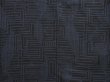 Photo5: 5423T05z760 Vintage Japanese Kimono Silk TSUMUGI  Black (5)