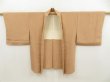 Photo5: 5427T01z520 Vintage Japanese Kimono Silk HAORI Shibakusa Dark champagne (5)