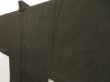 Photo5: 5427T05z480 Vintage Japanese Kimono Silk Men's HAORI  Olive-Brown (5)