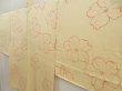 Photo2: 5501T01z520 Vintage Japanese Kimono Silk HAORI Flower Light cream (2)