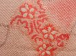 Photo4: 5501T05z550 Vintage Japanese Kimono Silk SHIBORI HAORI Flower Pink (4)