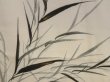 Photo4: 5501T09z710 Vintage Japanese Kimono Silk HAORI Leaf Light gray (4)