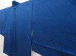 Photo2: 5501T11z510 Vintage Japanese Kimono Silk HAORI Tree Oriental blue (2)