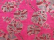 Photo3: 5502T02z380 Vintage Japanese Kimono Silk MEISEN HAORI Flowers Pink-Purple (3)