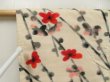 Photo5: 5502T06z420 Vintage Japanese Kimono Silk MEISEN HAORI Plum blossom Off-white (5)