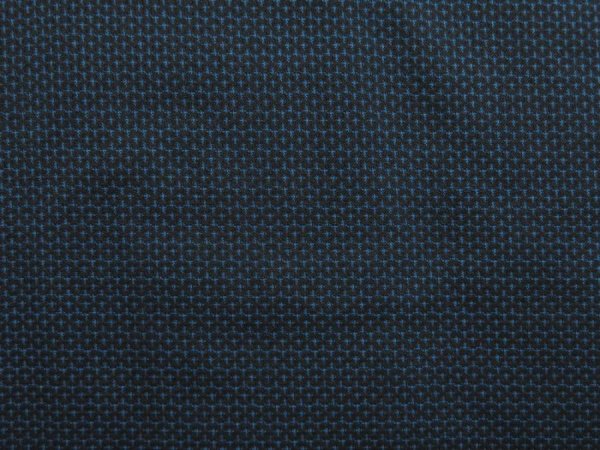 Photo6: 5504T06z780 Vintage Japanese Kimono Silk Men's   Navy-Black (6)