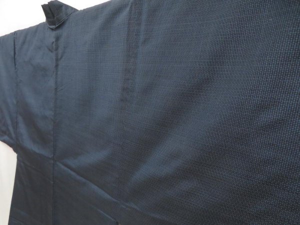 Photo5: 5504T12z460 Vintage Japanese Kimono Silk Men's OSHIMA HAORI Daimyogyoretsu (5)