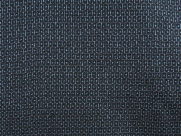 Photo4: 5504T13z800 Vintage Japanese Kimono Silk Men's Oshima  Blue-Gray (4)