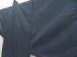 Photo5: 5504T14z470 Vintage Japanese Kimono Silk Men's OSHIMA HAORI Scenery Blue-Gray (5)