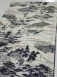 Photo3: 3G02z60  Japanese Kimono Silk  FABRIC Oharame Smoky white 41.7x15.0 (3)