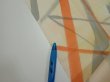 Photo6: 3G03z80  Japanese Kimono Silk  FABRIC Branch Light yellow 63.0x14.2 (6)
