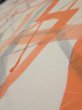 Photo4: 3G05z80  Japanese Kimono Silk  FABRIC Branch Light yellow 63.8x14.2 (4)
