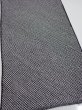Photo3: 3G03z80  Japanese Kimono Silk  FABRIC Shibori Black 67.7x15.0 (3)
