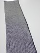 Photo3: 3G10z30  Japanese Kimono Silk  FABRIC Shibori Black 40.2x7.5 (3)