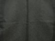 Photo4: 5507T01z210 Vintage Japanese Kimono Silk See through HAORI  Black (4)