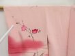 Photo7: 5507T05z550 Vintage Japanese Kimono Silk HAORI Plum blossom Pink (7)