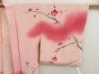 Photo8: 5507T05z550 Vintage Japanese Kimono Silk HAORI Plum blossom Pink (8)