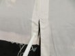 Photo8: 5507T06z390 Vintage Japanese Kimono Silk DOCHUGI Flower Black (8)