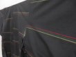 Photo2: 5507T11z810 Vintage Japanese Kimono Silk TSUMUGI  Lamp black (2)