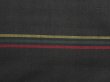 Photo6: 5507T11z810 Vintage Japanese Kimono Silk TSUMUGI  Lamp black (6)
