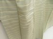 Photo3: 5507T12z730 Vintage Japanese Kimono Silk TSUMUGI  Smoky white (3)