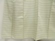 Photo4: 5507T12z730 Vintage Japanese Kimono Silk TSUMUGI  Smoky white (4)