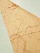 Photo1: 3K07z40  Japanese Kimono Silk  FABRIC Branch Yellow-Orange 57.1x7.1 (1)