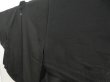 Photo4: 5509T01z240 Vintage Japanese Kimono Silk See through HAORI  Black (4)