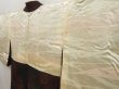 Photo8: 5509T03z760 Vintage Japanese Kimono Silk HAORI Chrysanthemum Black (8)