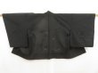 Photo3: 5509T07z240 Vintage Japanese Kimono Silk See through HAORI Tree Black (3)