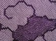 Photo4: 5509T08z470 Vintage Japanese Kimono Silk SHIBORI HAORI Cloud Grape (4)