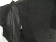 Photo4: 5509T09z210 Vintage Japanese Kimono Silk See through HAORI Flower Black (4)