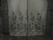 Photo5: 5509T09z210 Vintage Japanese Kimono Silk See through HAORI Flower Black (5)