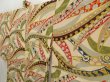 Photo2: 5510T08z530 Antique Japanese Kimono Silk HAORI  Light peach (2)