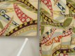 Photo7: 5510T08z530 Antique Japanese Kimono Silk HAORI  Light peach (7)