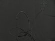 Photo4: 5510T11z700 Vintage Japanese Kimono Silk HAORI  Kumihimo Black (4)