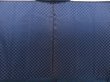 Photo6: 5511T10z690 Vintage Japanese Kimono Wool Men's HAORI  Navy (6)