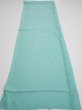 Photo5: 3C02z60  Japanese Kimono Silk  FABRIC Tsujigahana Blue-Green 44.1x14.6 (5)