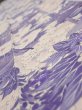 Photo4: 3C07z40  Japanese Kimono Silk  FABRIC Flowers Off-white 68.5x6.7 (4)