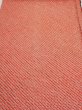 Photo2: 3C02z50  Japanese Kimono Silk  FABRIC Shibori Orange-Red 41.3x15.0 (2)