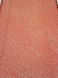 Photo2: 3C05z90  Japanese Kimono Silk  FABRIC Shibori Orange-Red 70.1x15.0 (2)