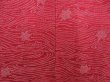 Photo3: 5515T08z360 Vintage Japanese Kimono Silk SHIBORI HAORI Maple Dark red (3)
