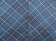 Photo3: 5515T09z570 Vintage Japanese Kimono Silk HAORI  Steel blue (3)