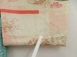 Photo8: 5515T10z500 Vintage Japanese Kimono Silk HAORI Flowers Cyan blue (8)