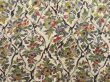 Photo3: 5518T05z440 Vintage Japanese Kimono Silk HAORI Flowers Off-white (3)