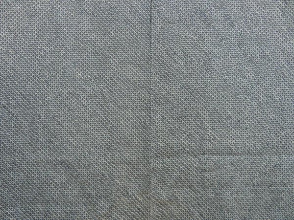 Photo3: 5518T07z570 Vintage Japanese Kimono Silk SHIBORI HAORI  Gray-Blue (3)