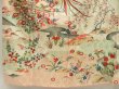Photo6: 5518T13z840 Vintage Japanese Kimono Silk FURISODE Phoenix Off-white (6)